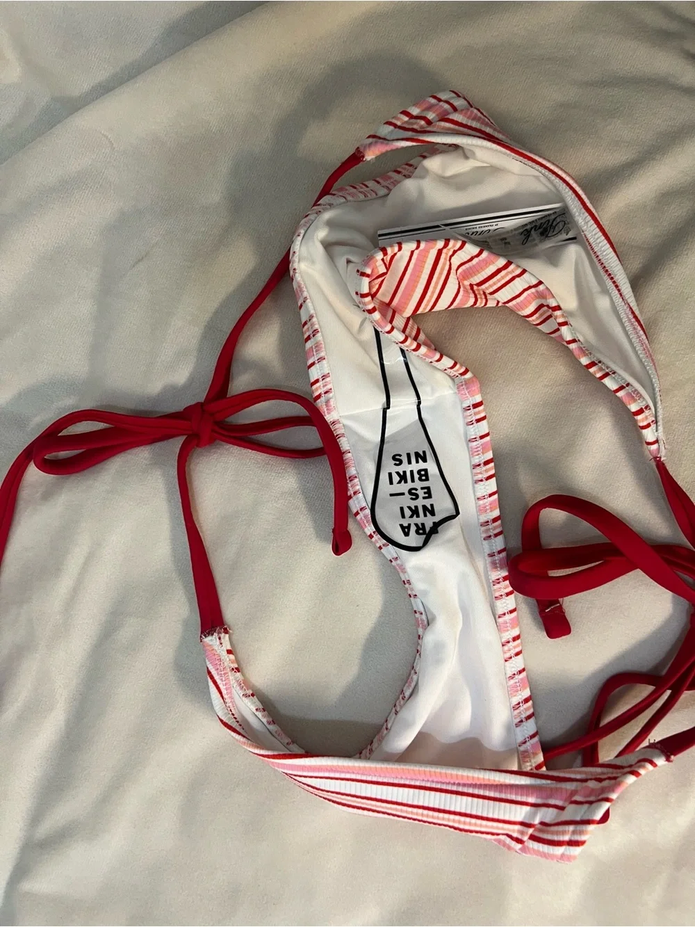 Frankies Bikinis beach bottom ties